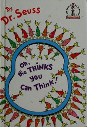 Oh, the thinks you can think! Book cover