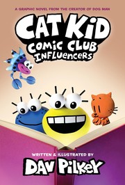 Cat kid comic club. 5 Influencers Book cover