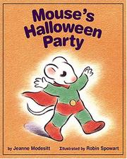 Mouse's Halloween party Book cover